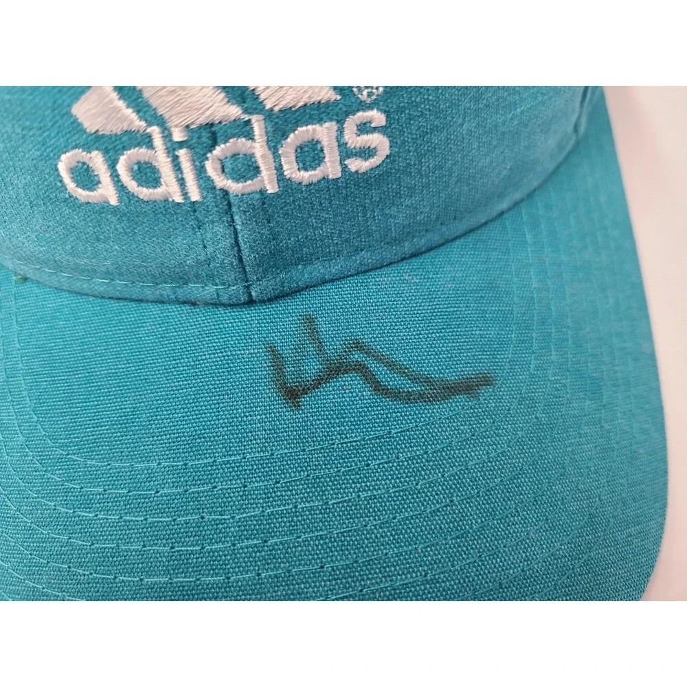 Vintage Adidas Snapback Hat Cap Cotton Casual Sports Logo Men‎ Women Blue White